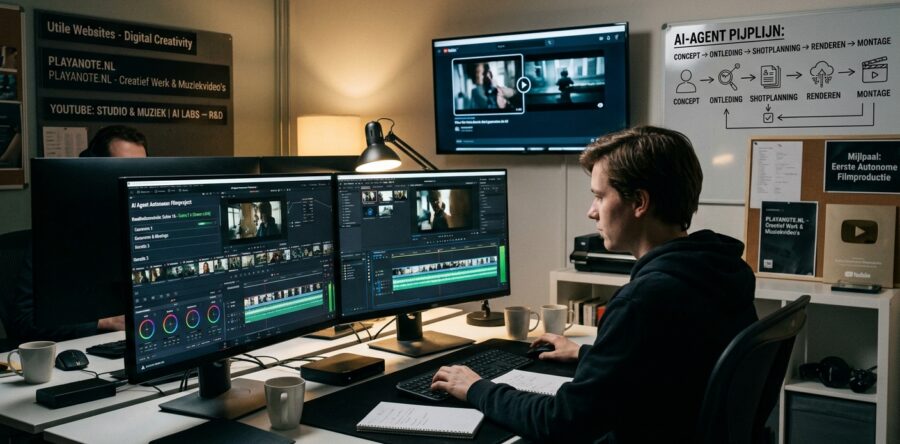 Een persoonlijke mijlpaal: hoe onze AI-agent vannacht autonoom twee complete films maakte